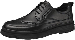 Men's Leather Driving Loafers Casual Shoes with Breathable Soft for Business Travel