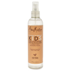 SheaMoisture Kids Extra Moisturizing Detangler Coconut and Hibiscus for Curly Hair Hair Care Product with Shea Butter 8 oz