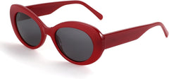 ZENOTTIC Polarized Sunglasses Women Oval: Trendy Shades for Ladies - Retro Classic Sun Glasses UV400 Protection