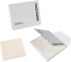 BOROLA Oil Blotting Paper for Face 200 Sheets Replacement Packs, Soft Absorbing Pads for Face Shine Control, Portable Oil Absorbing Tissues for Oily Skin, Design for Men & Women(Black)