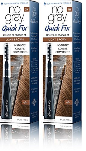 No Gray Quick Fix Instant Touch-Up for Gray Roots (Set of 2, Dark Brown)