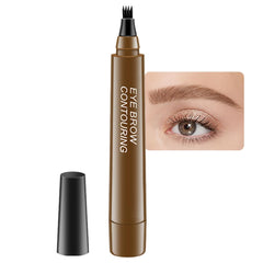 Eyebrow Ink Pencil by Brow Stylist -Micro 4 Point Brow Pen Lift & Snatch Eyebrow Pen Kits,Long-Lasting Waterproof Natural Eyebrow Hair (B-1Pc 05# Black)