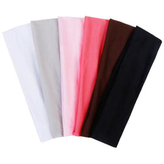 TERSE Fashion Women's Headbands for Short Hair Non Slip Elastic Floral Hairbands, Soft Fabric 2 Inches Thick Stripe Head Bands for Girls, Valentine's Day Heart Headbands