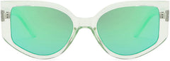 Retro Cat Eye Sunglasses for Women Oversized Sun Glasses Trendy with UV Protection Shades