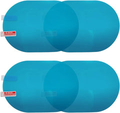 Car Rearview Mirror Film, Anti-Glare Auto Side Rearview Mirrors Rainproof Film, HD Clear Anti-scratch Car Protective Membrane, Vehicle Waterproof Mirror Accessories for Safe Driving (4PCS)