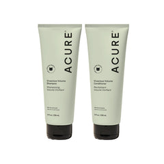 Acure Vivacious Volume Shampoo - Volumizing Shampoo for Fine Thin Hair, Add Body and Thicken Thinning Hair for Women & Men, Scalp Treatment with Mint, Sulfate & Paraben Free, Vegan - 8 fl oz