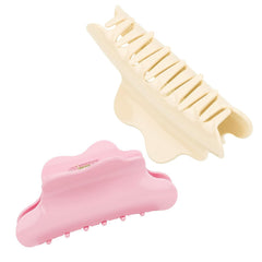 2 Pack Hair Claw Clips for Women Acrylic Claw Clips for Thick Hair Non-slip Clip for Hair Large Claws Hair Accessories for Women Girls（Black&White）