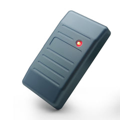 Compact Green NFC WG26/34 Access Control Reader, Close Proximity for EMID/IC Cards, Waterproof, Anti-Deadlock Circuit,RS485/RS232/TTL Output (IC Card&NFC, TTL Level)
