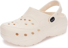 WHITIN Clogs for Women | Thick Sole Cushioned Garden Shoes
