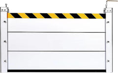 Flood Barrier Shield, Reusable Aluminum Flood Protection Board, Removable Flood Water Baffle for Home, Garage Door, Entrance, Basement, 115.25x80cm