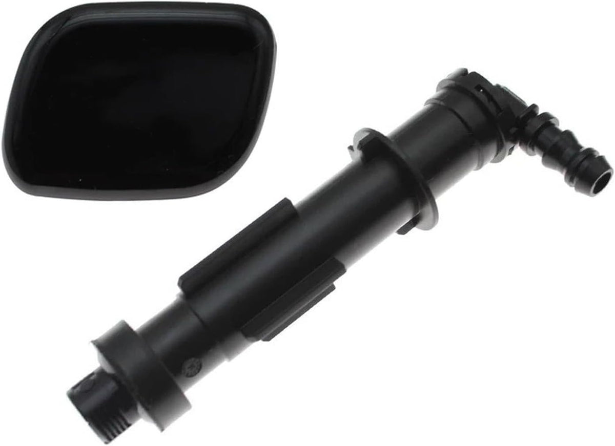 Front Headlight Jet Sprayer for Hyundai for Tucson TL 2015 2016 2017 Front Bumper Headlight Washer Lid Cap Headlamp Washer Jet Nozzle Spray Cover 98671-D3000 98672-D3000 Headlamp Sprayer(Set)