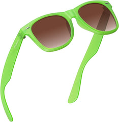 Polarized Sunglasses Womens Men,Trendy Black Sun Glasses,Classic Dark Shades for Driving Fishing, UV400 Protection