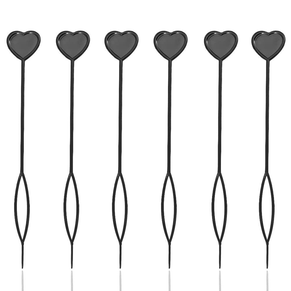 Quick Beader for Loading Beads/Automatic Hair Beader (6 Pack, Black)