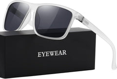 Sunglasses Men Polarized Sunglasses for Mens and Womens,Black Retro Sun Glasses Driving Fishing UV Protection