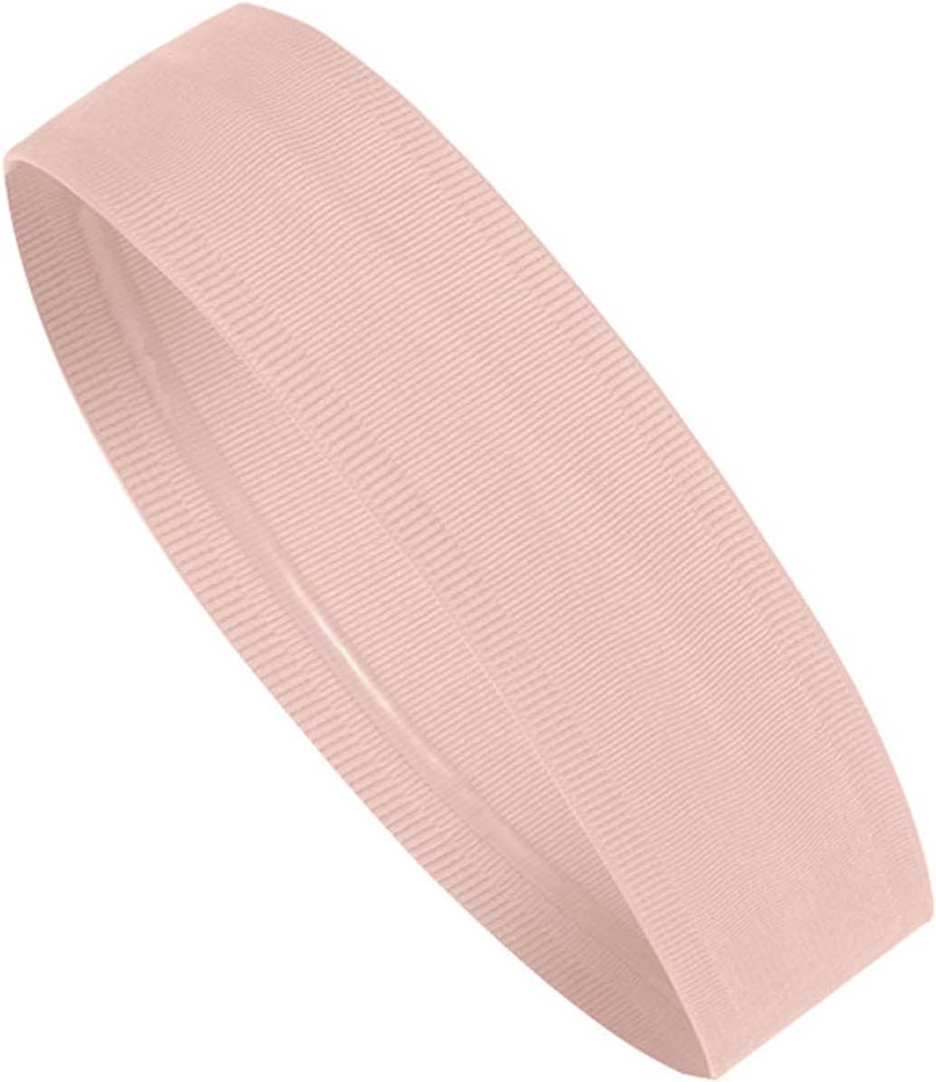Sweatbands Sports Headband, Non Slip Headband Tennis Athletic Sweatband Soft Elastic Hairband for Fitness Yoga Running Cycling