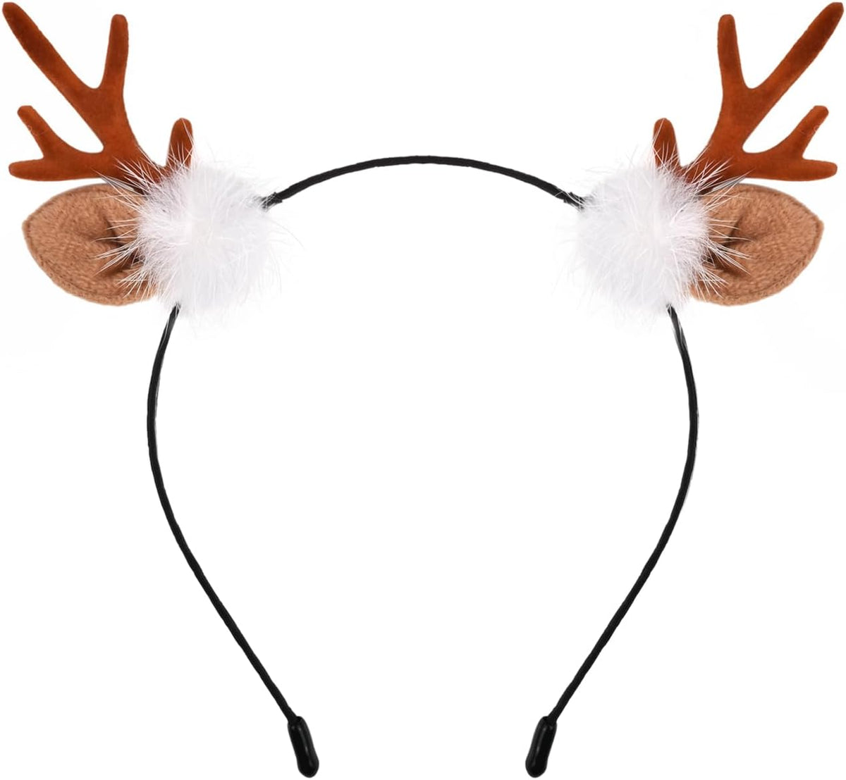 DS. DISTINCTIVE STYLE Reindeer Antlers Deer Ears Headband for Women Halloween Deer Antlers Costume Cute Hair Accessories
