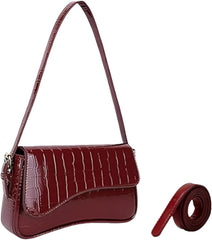 Shoulder Bag for women,Waterproof PU Clutch Purses Handbag with 2 Detachable Strap Crossbody Bags for Travel/Shopping