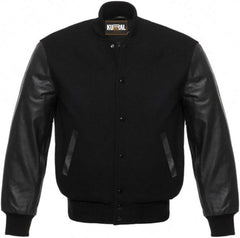 Varsity Jacket Baseball Letterman Jacket - Wool and Leather Premium Quality Jacket Women