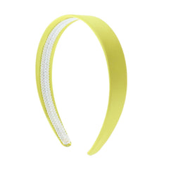 Motique Accessories 1 Inch Satin Hard Headband for Women and Girls