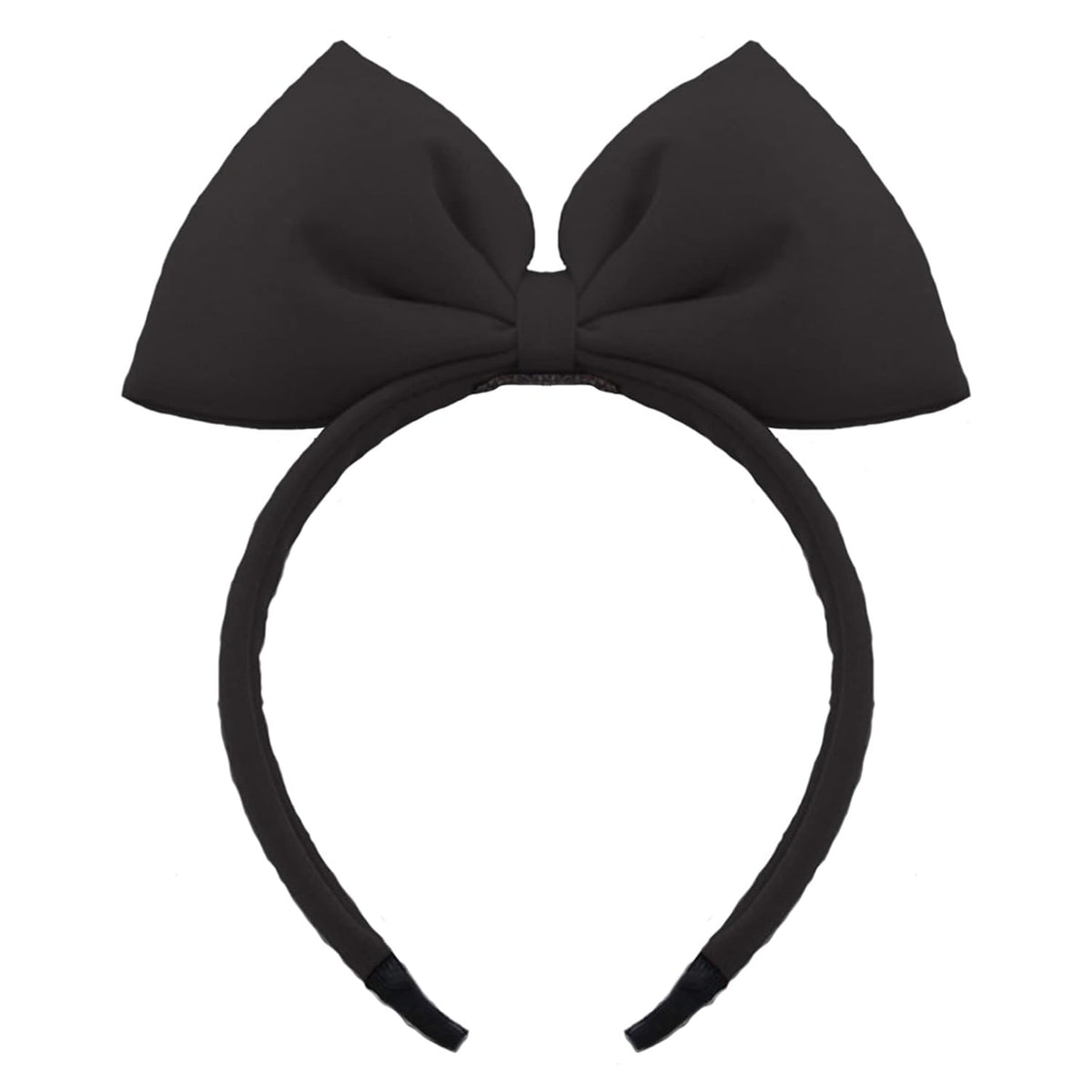Bow Headband Bowknot Hair Accessory - Big Bow Hoop for Women, Party Decoration Headdress, Cosplay Costume Handmade Headpiece for Halloween, Christmas, Birthday (1 Pack Pink)