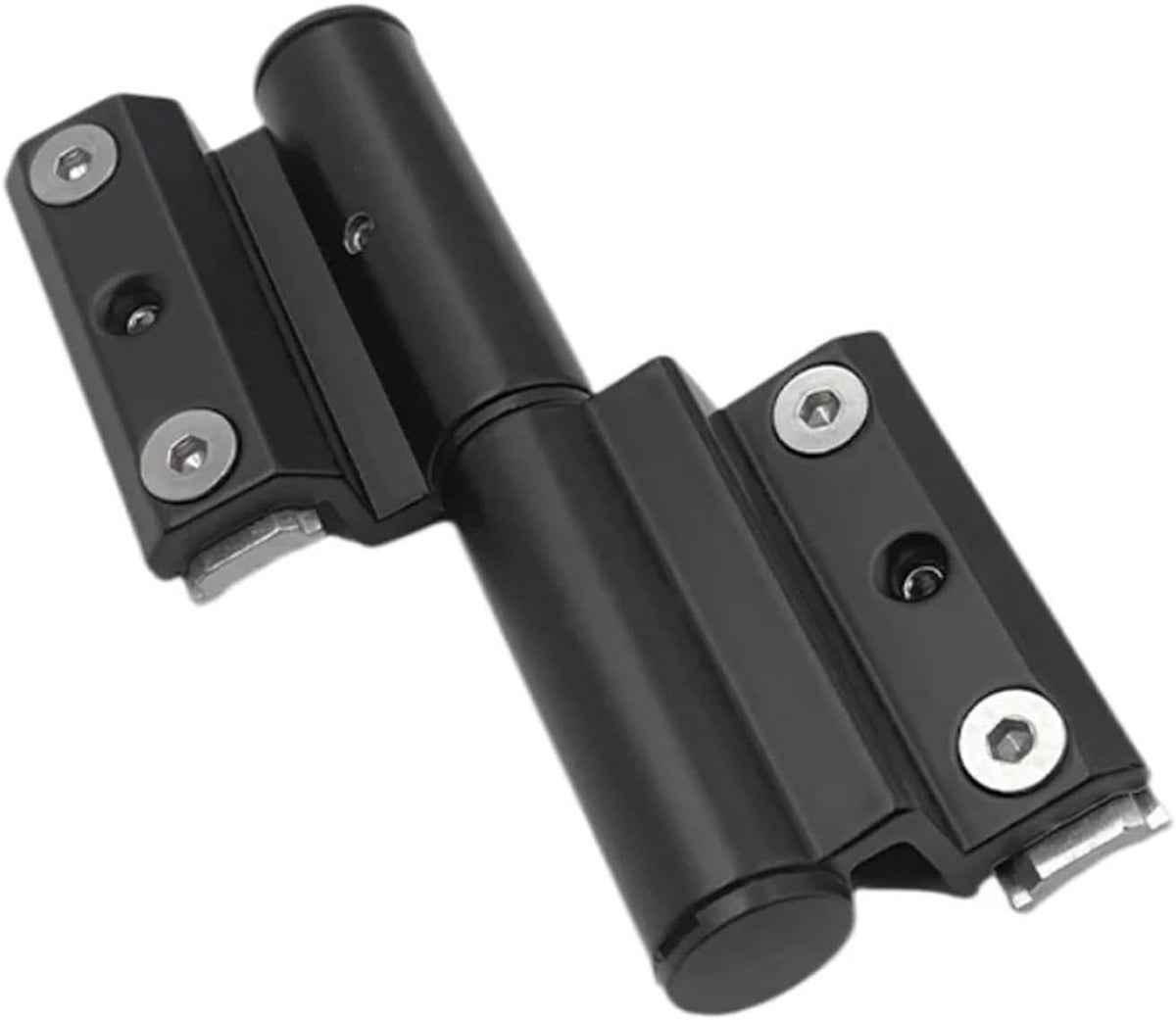 Engineering Parts Wholesale Black Aluminum Profile Hinges Aluminum Doors Hinges Capacity 120kg(Right)