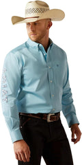 Ariat Mens Team Logo Twill Classic Fit Shirt