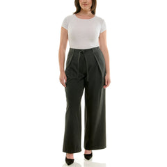 Nicole Miller Pinstripe Wide Leg Trouser