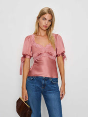 Dolly Silk Top