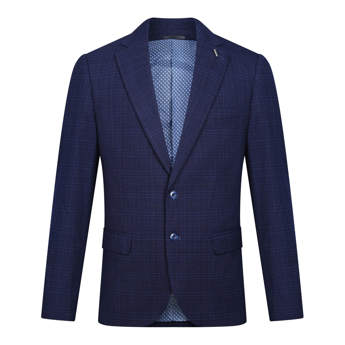 Tahari Slim Fit Plaid Blazer