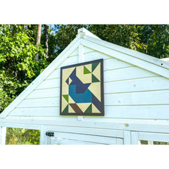 Zylina Greenhouse & Garden Art - Blue Jay Quilt