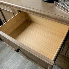 Furniture of America Trenden Modern Farmhouse Solid Wood 2-Drawer Storage Dining Server