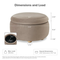 Mopio Luna Storage Ottoman