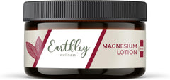 Earthley Wellness, Magnesium Lotion, Parent's Picks Award-Winner, Apricot, Shea Butter, Mango Butter, Lavender, Blue Tansy and Sandalwood Scent (6oz, Seasonal Blue Bliss)
