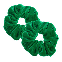 2 Pcs Pink Color Large Size Scrunchies for Hair Women Hair Elastic Bands
