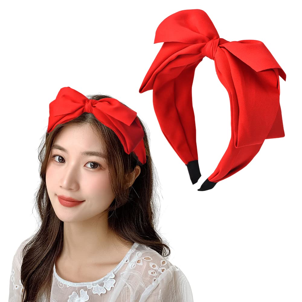 Kilener Big Bowknot Headband with Bow Hair Accessories for Women and Girls