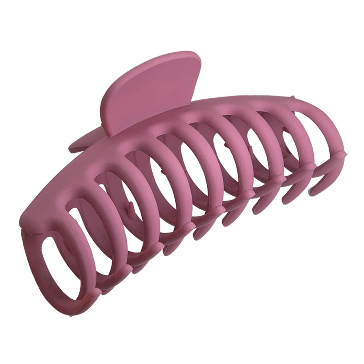 OWIIZI Hair Clip, 4.3" Matte Large Non-Slip Jumbo Claw Barrette for Women's Long Thick Hair, Strong Hold Banana Hair Clip, Single Piece