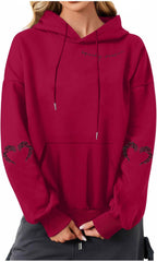 Halloween Sweatshirts for Women Oversized Long Sleeve Pullover Hoodies Casual Graphic Printed 2025 Trendy Hoodies