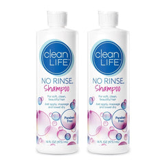 No-Rinse Shampoo, 16 fl oz - Leaves Hair Fresh, Clean and Odor-Free, Rinse-Free Formula
