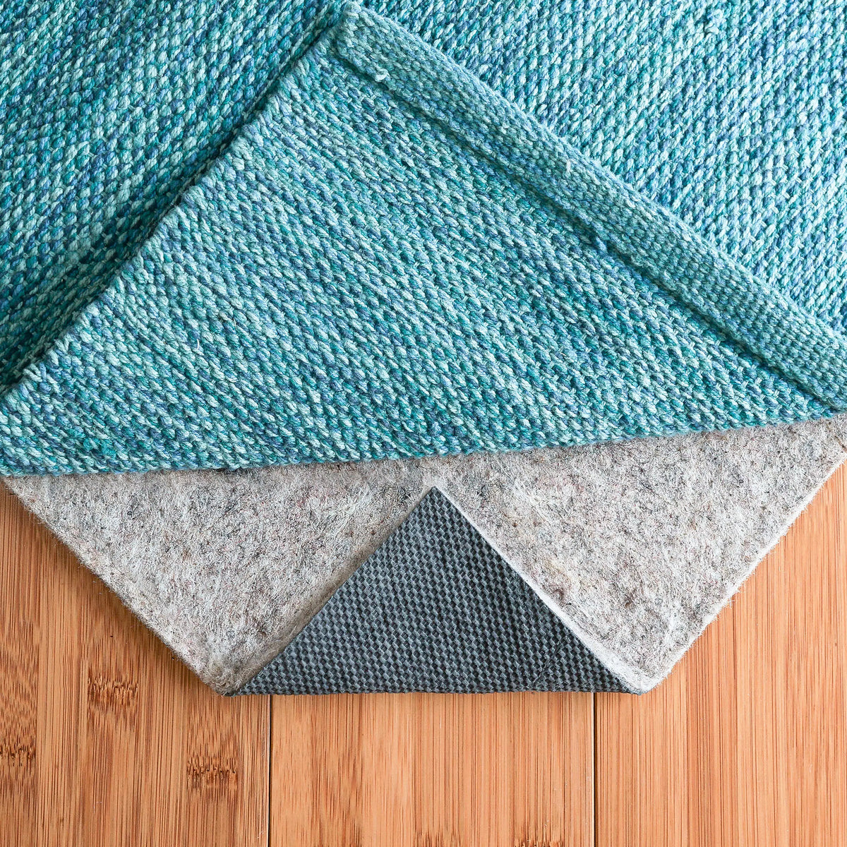 RugPadUSA Felt/ Rubber 0.25-inch Rug Pad - Gray