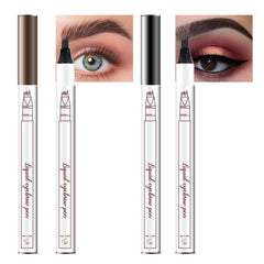 Eyebrow Ink Pencil by Brow Stylist -Micro 4 Point Brow Pen Lift & Snatch Eyebrow Pen Kits,Long-Lasting Waterproof Natural Eyebrow Hair (B-1Pc 05# Black)