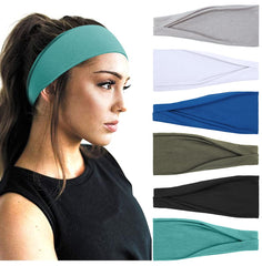 Huachi Women's Headbands Yoga Workout Exercise Headbands for Women Cute Elastic Hair Bands for Women’s Hair Tie Dye Bandeau Headband Sweatbands