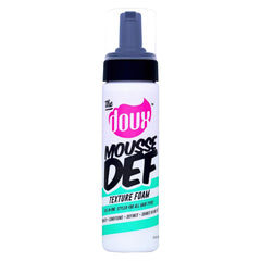 The Doux Multi-Use Mousse for Curly Hair Mousse Def Texture Foam for Styling, Curl Definition, Volume & Shine – Curl Cream Alternative for Textured Hair & Natural Hair Styles