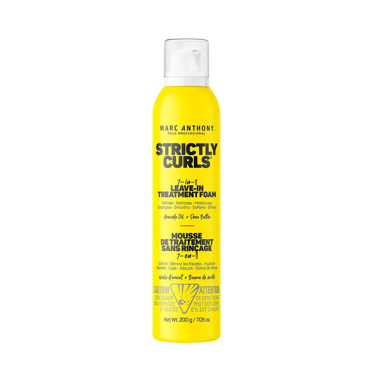 Marc Anthony True Professional Strictly Curls Perfect Curl 7-In-1 Leave In Treatment Foam, 7.05 Ounce (Packaging May Vary)