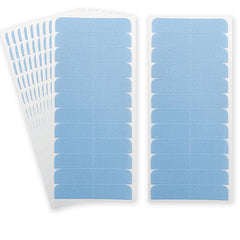Kachanaa 48pcs Double Sided Ultra Hold Waterproof Lace Glue for Front Lace Wig,Bold Hold Lace Wig Tape in Hair Extension Remover can Replacement (Blue)