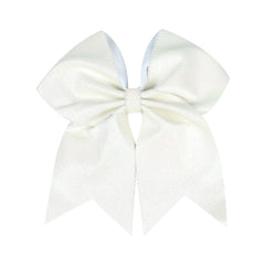 7" Large Glitter Cheer Hair Bows Clip for Girls and woman - Sparkling Gold