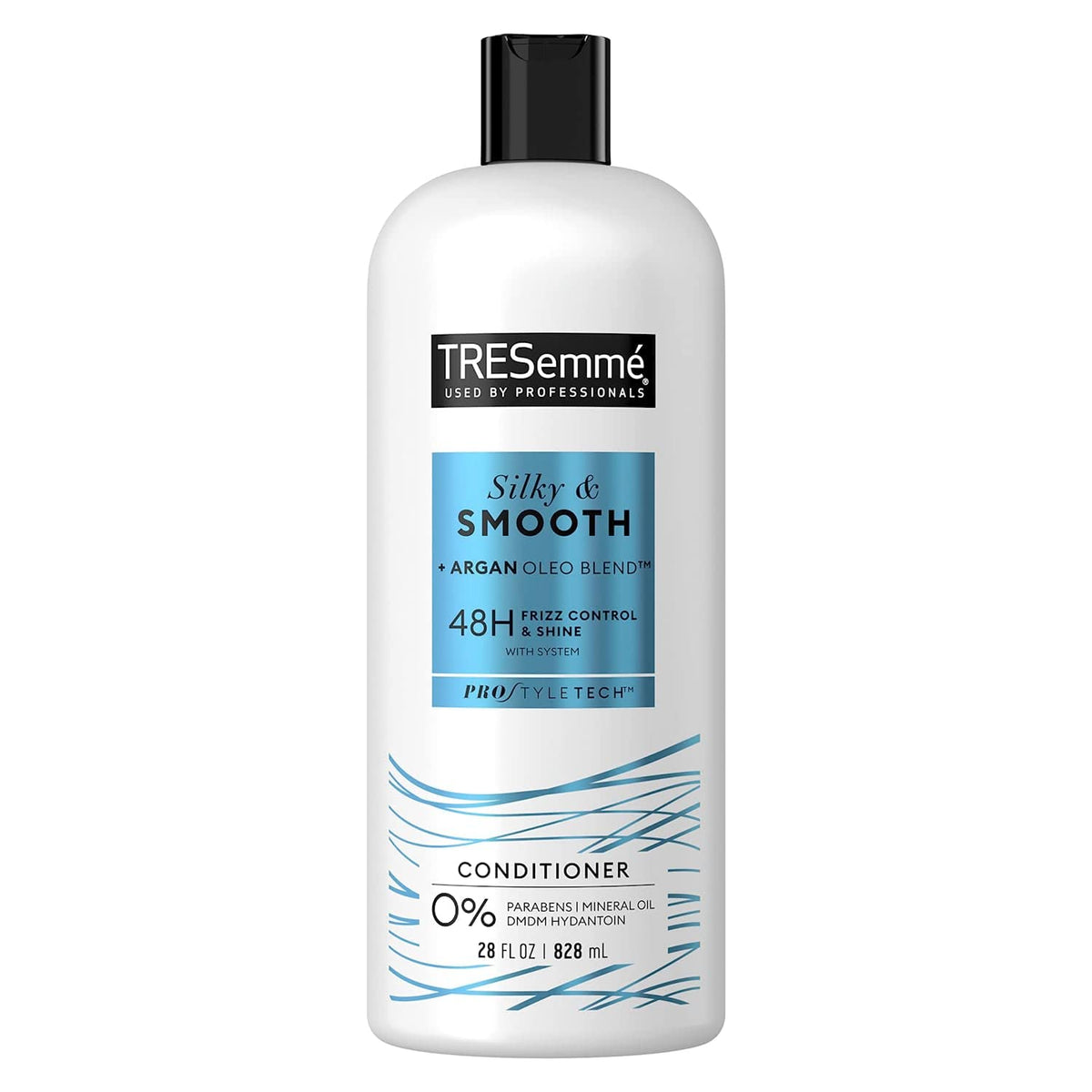 TRESemmé Silky & Smooth Anti-Frizz Conditioner for Frizzy Hair Formulated With Pro Style Technology 28 Fl oz