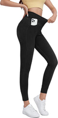 Jeggings for Women Tummy Control Stretch Jeans High Waisted Skinny Jeans Pull On Butt Lifting with Pockets
