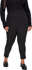 Yours Curve Plus Size Tapered Pants Black