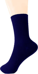 Womens Ribbed Knit Socks Cotton Athletic Running Casual Crew Socks