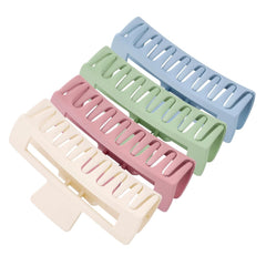 4 Pack 5 Inch Extra Large Non-slip Big Claw Clips for Thick, Long Hair - Jumbo Claw Clips Hair Accessories for Women and Girls